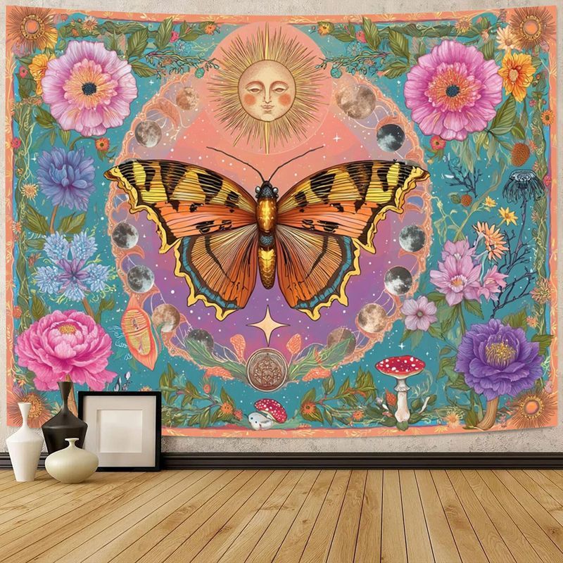 VIKAMA Moth Butterfly Moon Pha - Home Decor Yoga recensione e prezzo