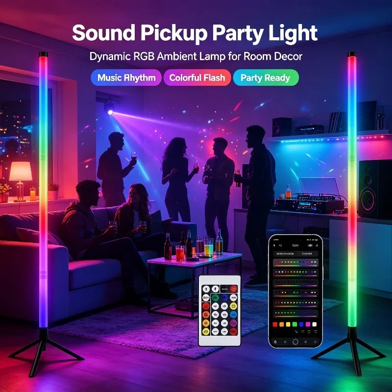 2 Pezzi Lampada da Terra RGB 1 - Home Decor Lamp recensione e prezzo