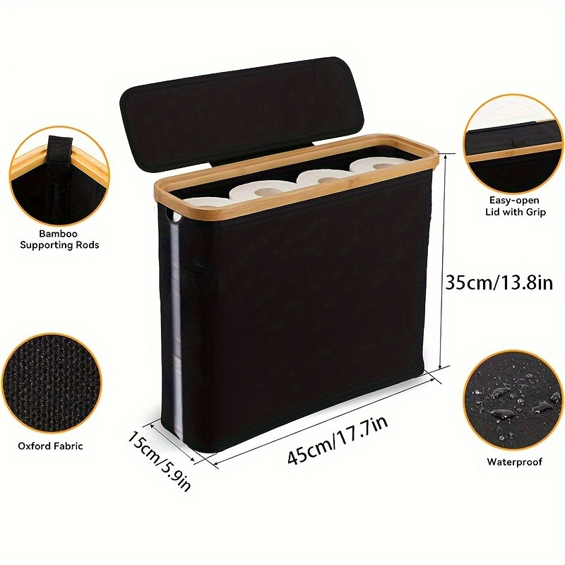 Cestino per rotoli di carta da - Woven Wall Basket recensione e prezzo