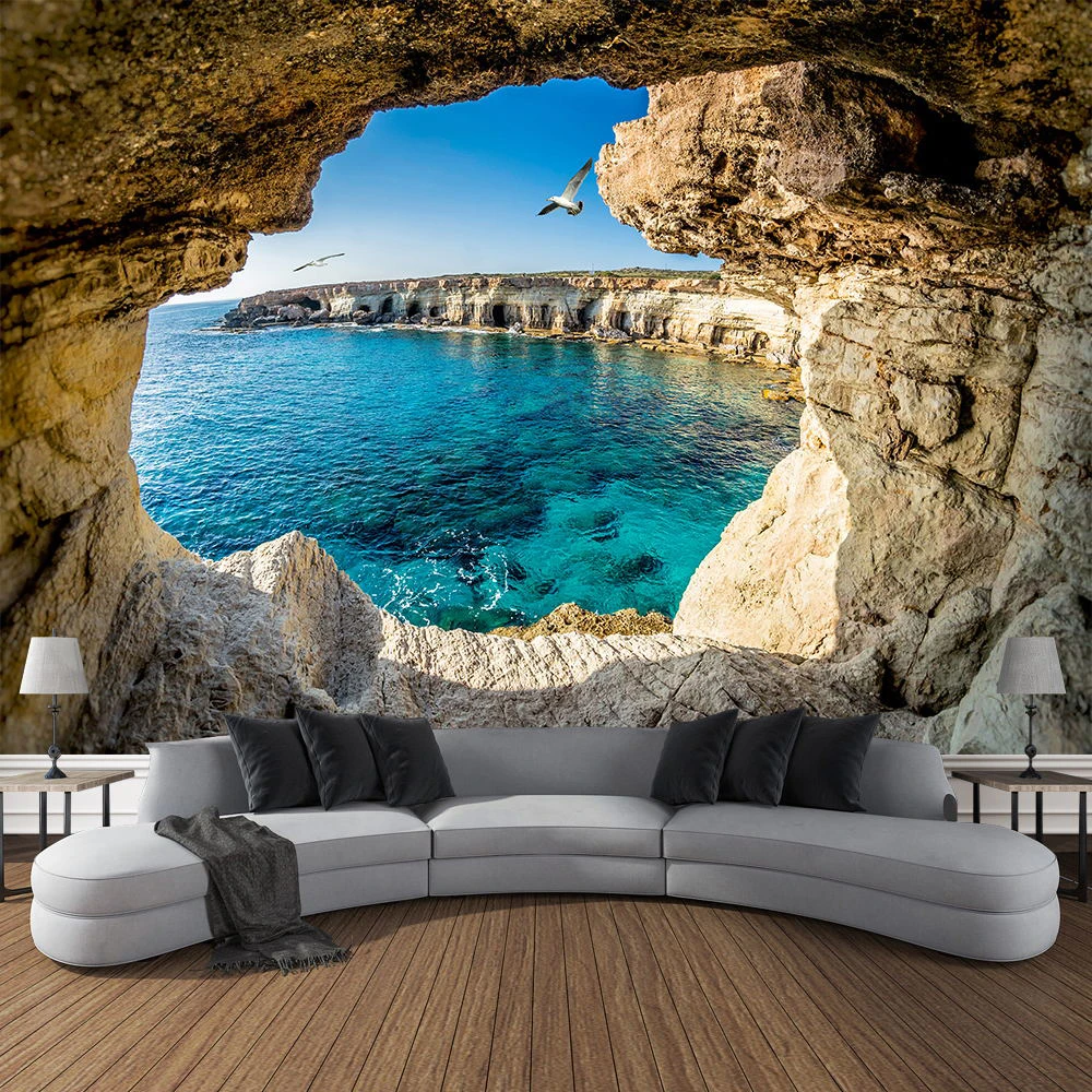 Arazzo paesaggio grotta di mon - Home Decor Yoga recensione e prezzo