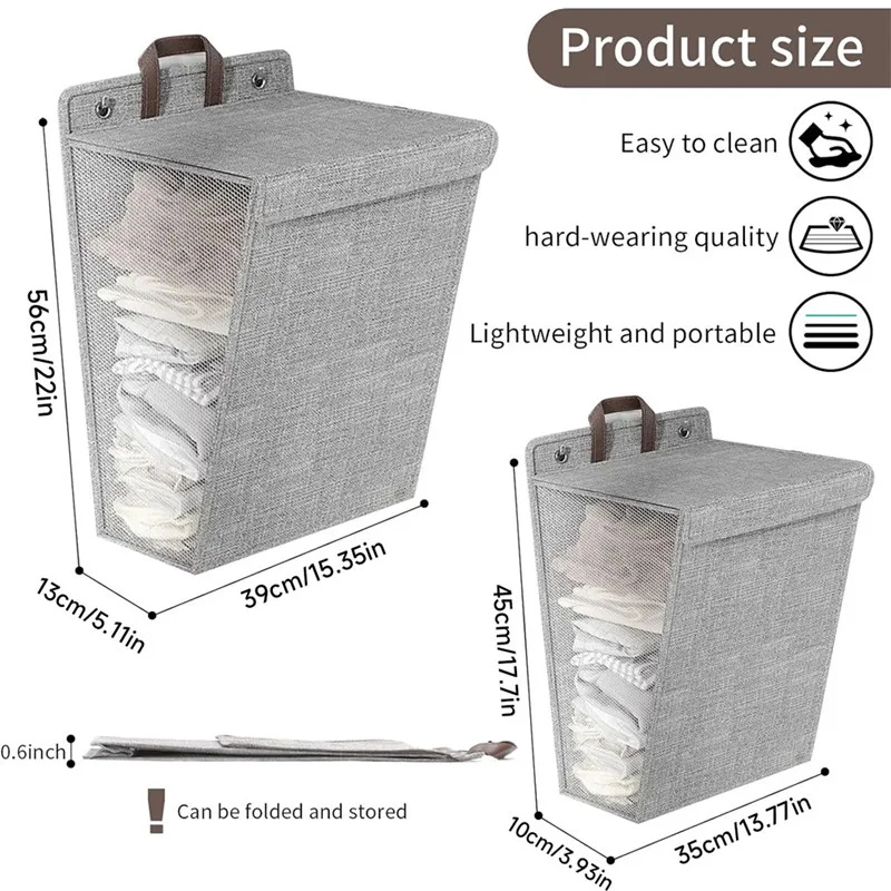Cesto Portabiancheria Pieghevo - Woven Wall Basket recensione e prezzo
