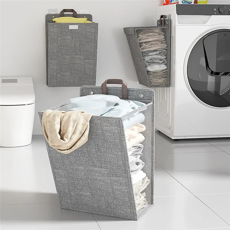 Cesto Portabiancheria Pieghevo - Woven Wall Basket recensione e prezzo