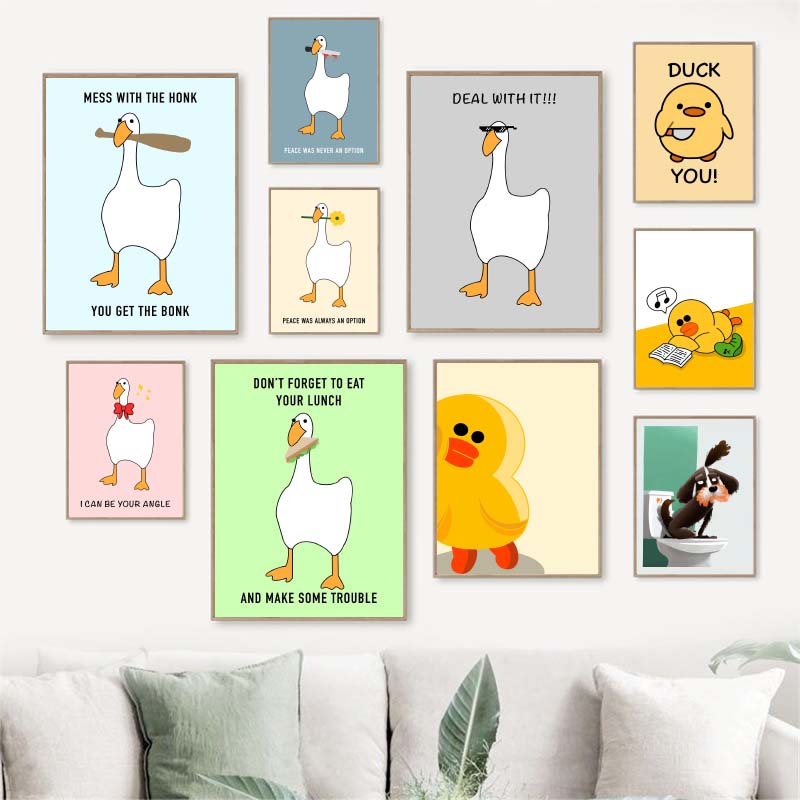 1 pz. Poster e Stampe su Tela  - Home Decor Duck recensione e prezzo