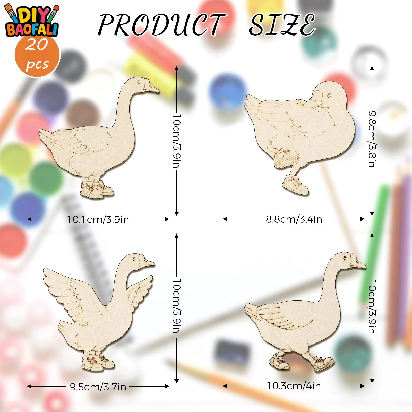 Set di 20 Pezzi in Legno Non F - Home Decor Kit recensione e prezzo