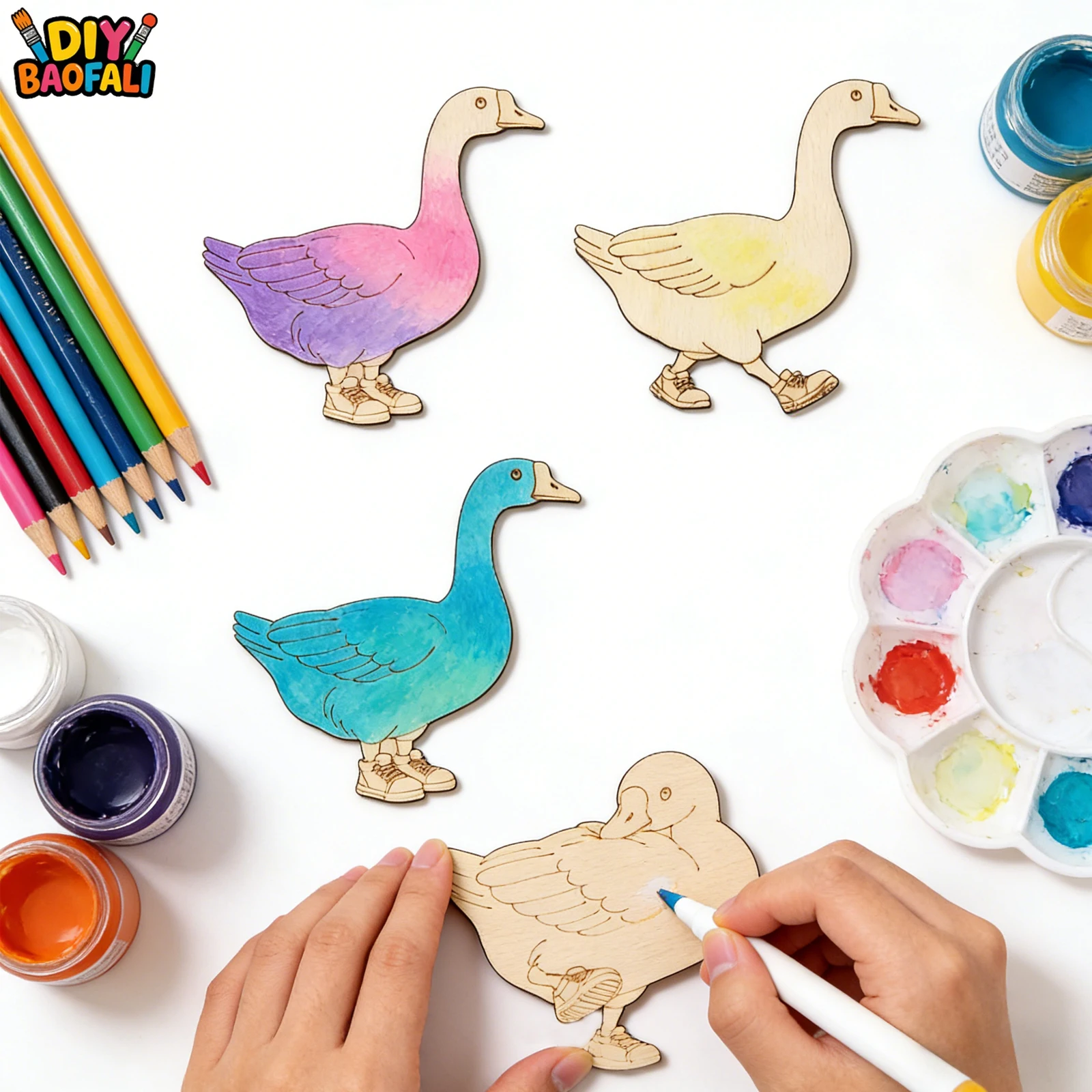 Set di 20 Pezzi in Legno Non F - Home Decor Kit recensione e prezzo