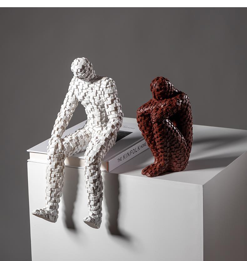 Scultura di Figure a Mosaico,  - Abstract Sculpture Resin recensione e prezzo